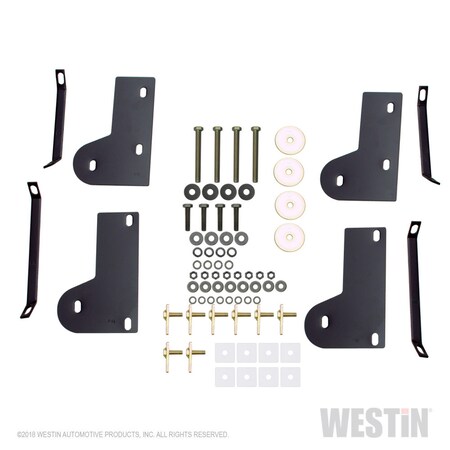 Westin Automotive 02-08 RAM 1500 QUAD/03-09 2500/3500 QUAD CAB/08-09 4500/5500 QUAD CAB BLACK PLATINUM OVAL STEP BAR 21-2315